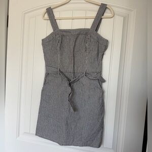 Hollister Black and White Striped Dress